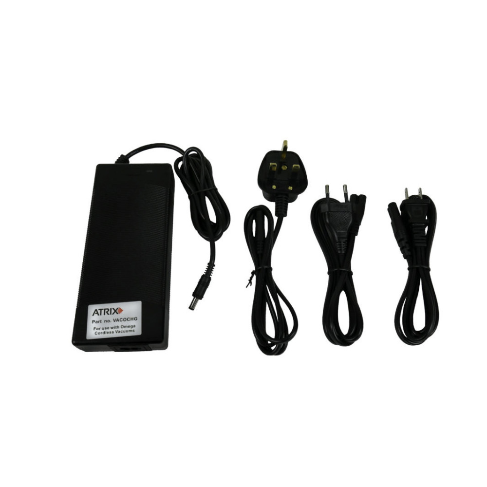 Atrix International Omega Cordless Charger with 3 Cords - Flockneti
