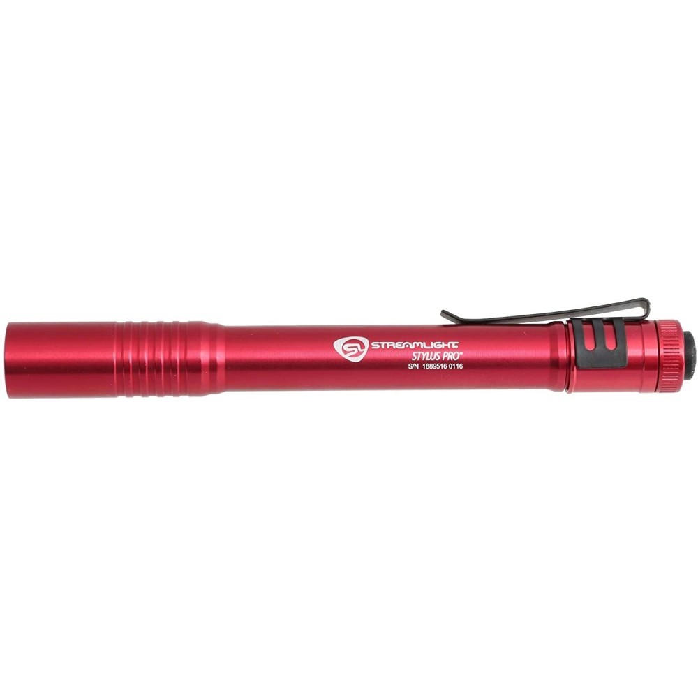 Streamlight Stylus Pro Red AAA Battery Powered LED Penlight - Flockneti