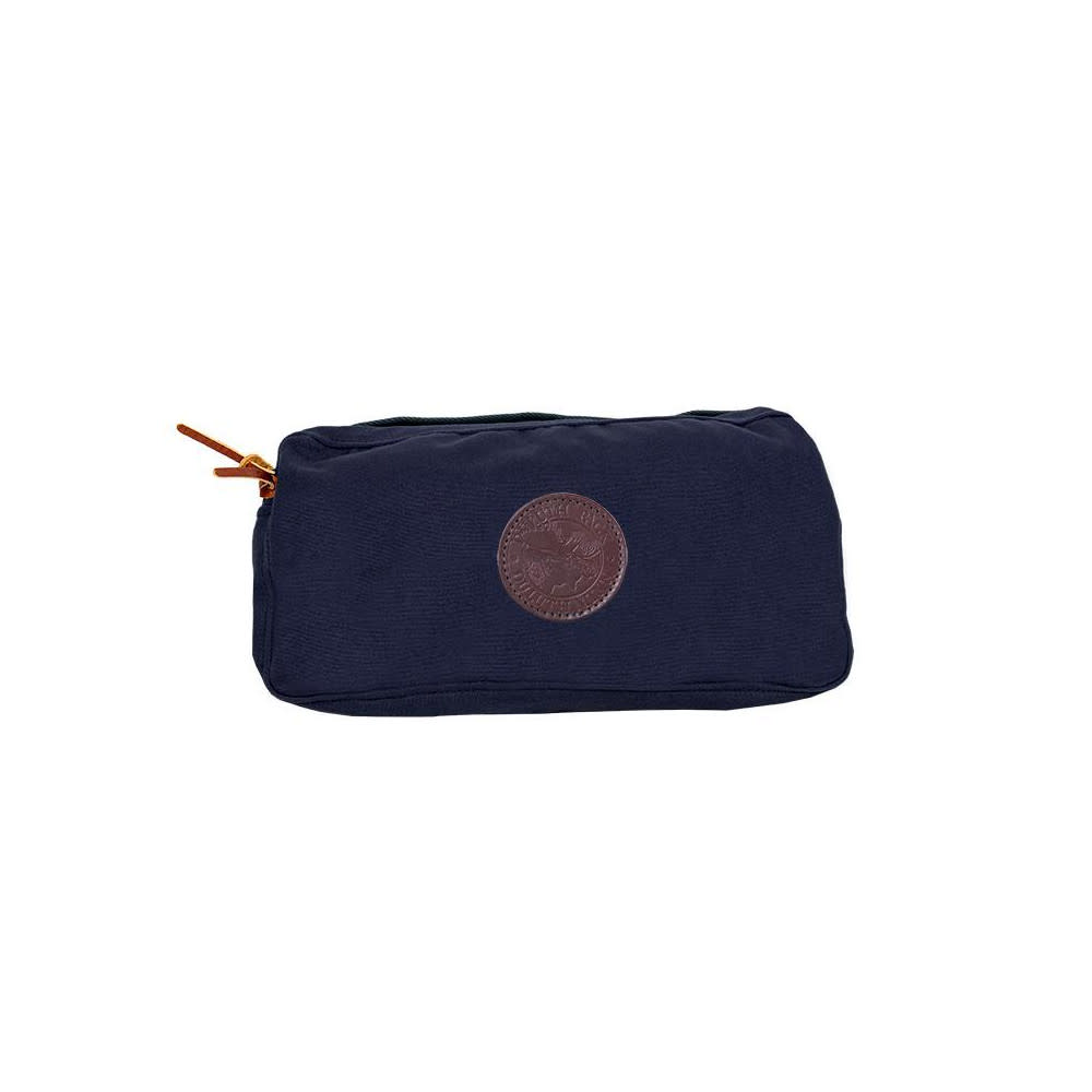 Duluth Pack Navy Canvas Canoe & Camp Chair With Pouch - Flockneti