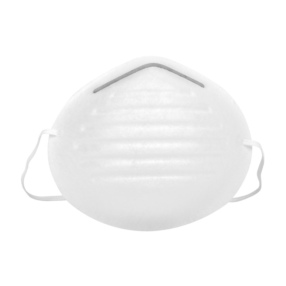 Protective Industrial Products Safety Works Non Toxic Dust Mask White 50pk - Flockneti