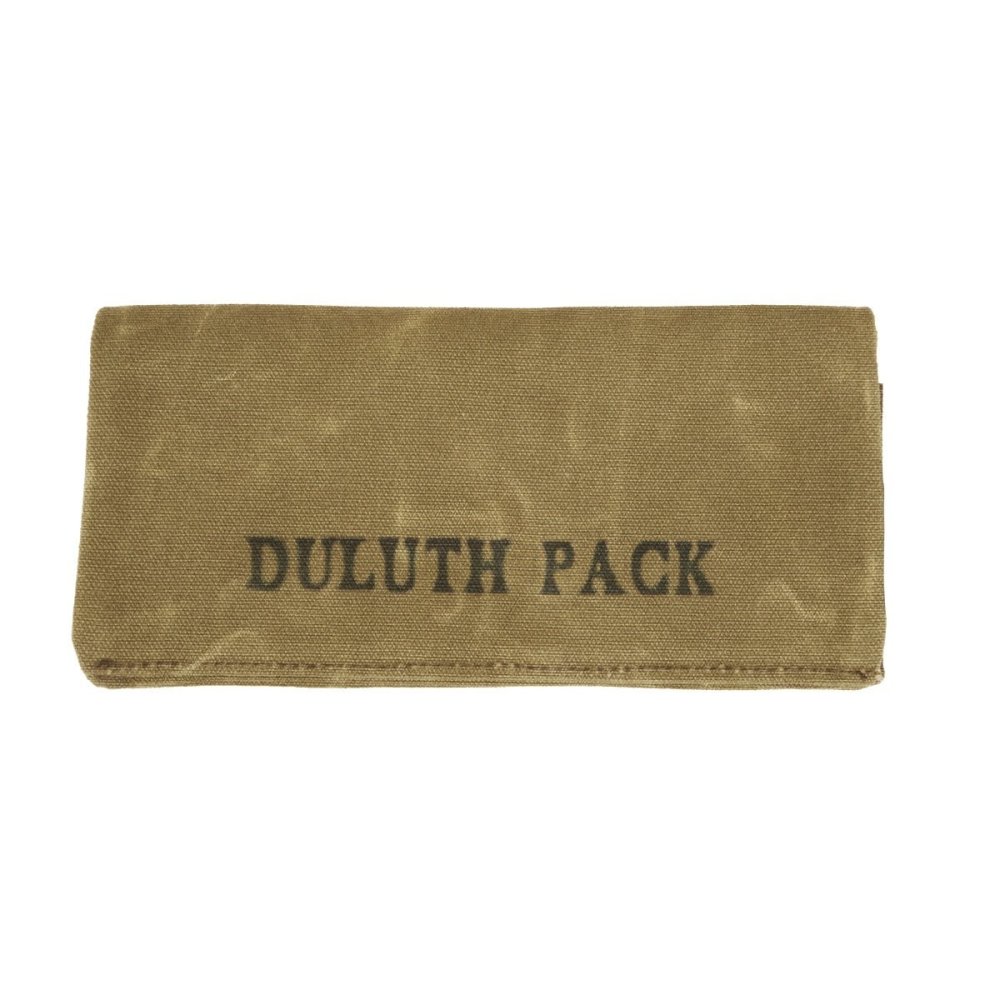 Duluth Pack Wax Khaki Canvas Lure Locker - Flockneti