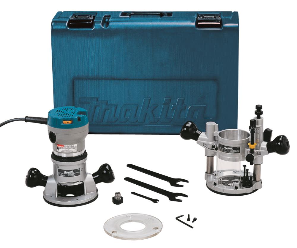Makita 2-1/4 H.P. Industrial Router Kit - Flockneti