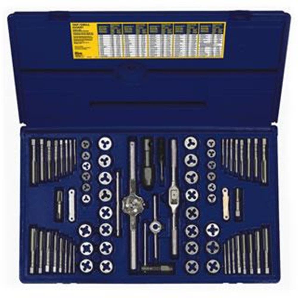 Irwin 76 Pc. Machine Screwith Fractional/Met - Flockneti