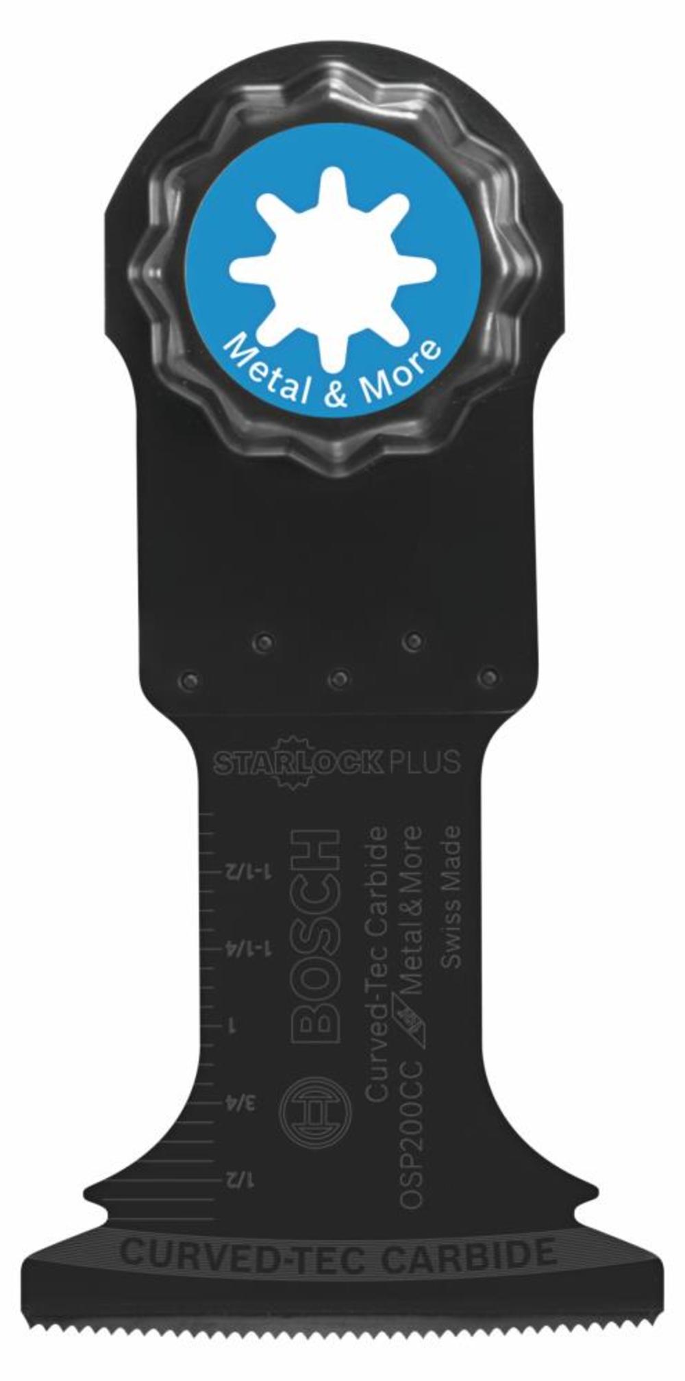 Bosch 2 In. StarlockPlus Oscillating Multi-Tool Curved-tec Carbide Extreme Plunge Blade - Flockneti