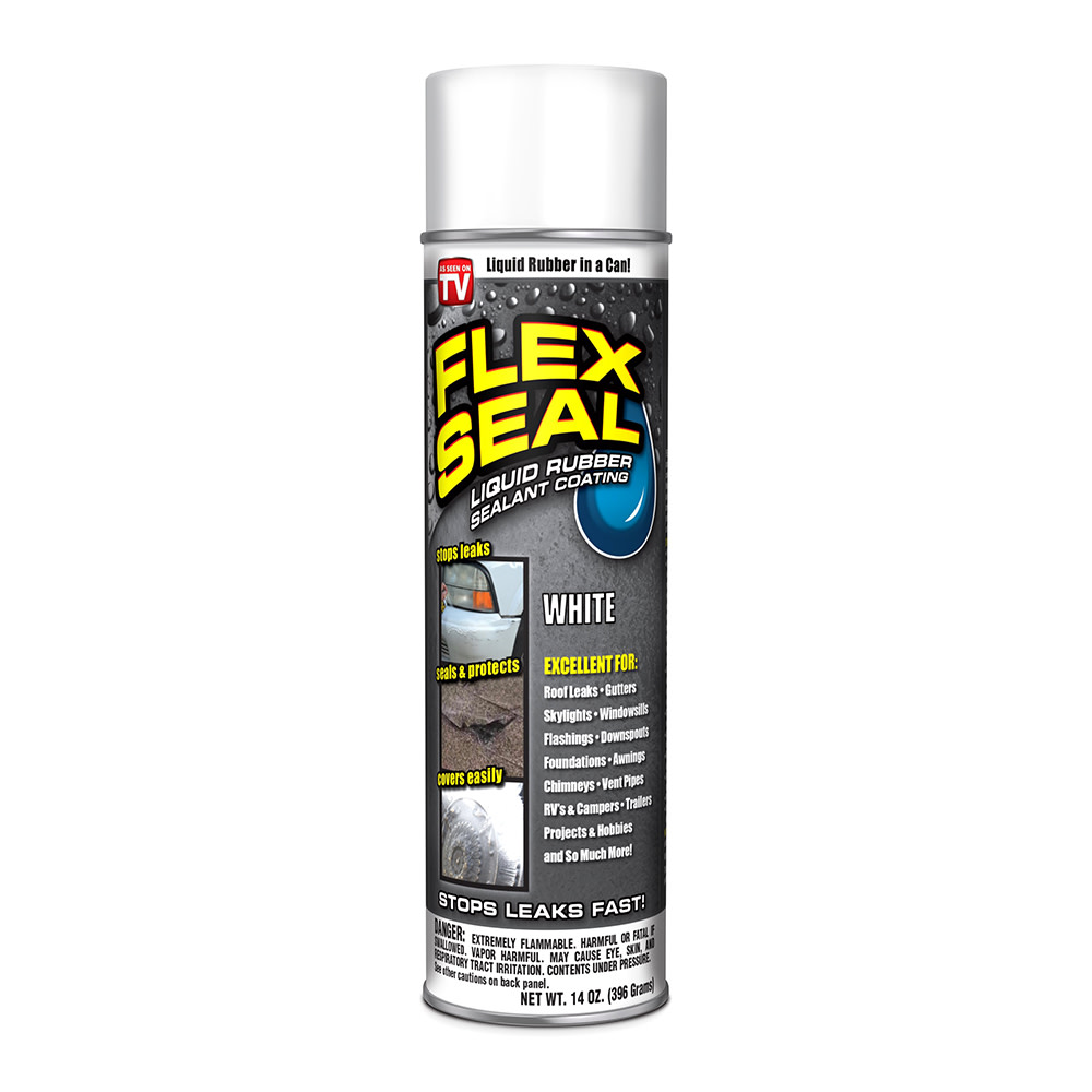 Flex Seal 14 oz Spray Rubber Sealant – White - Flockneti