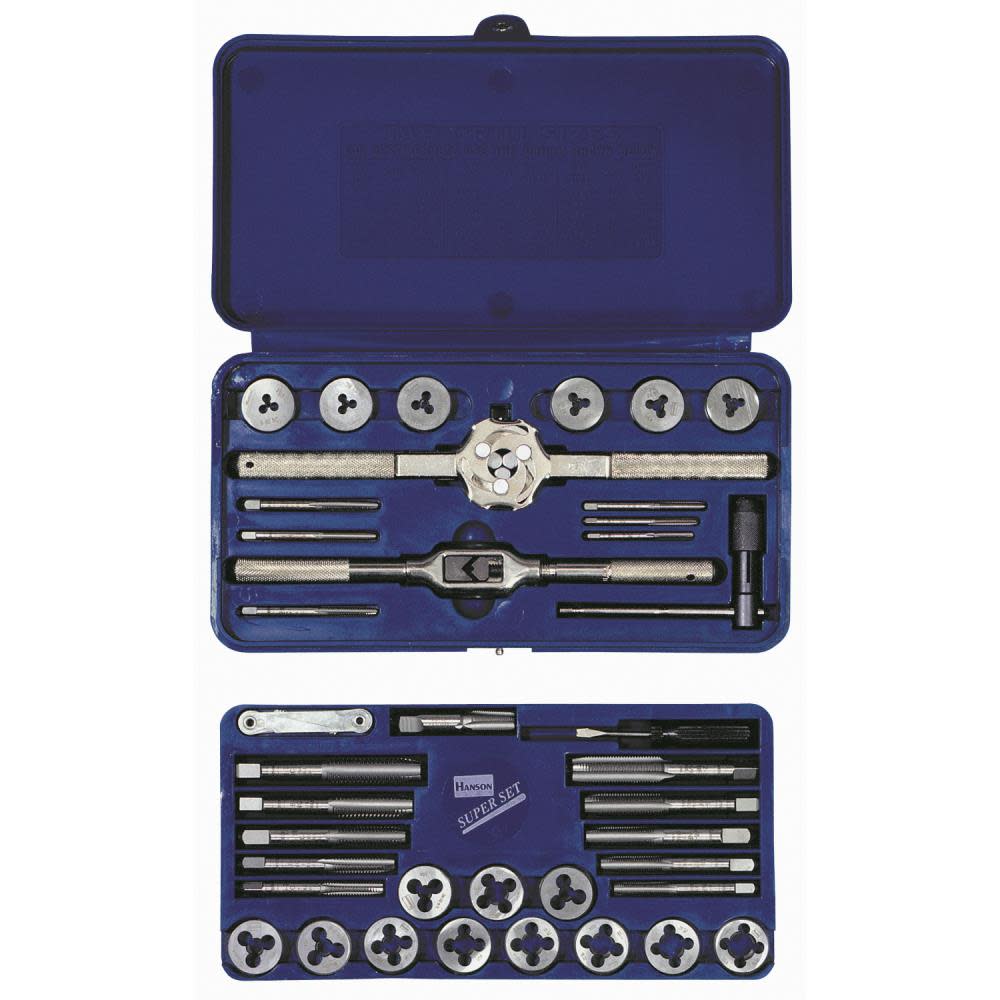 Irwin 39 piece Tap & Die Set Fractional - Flockneti