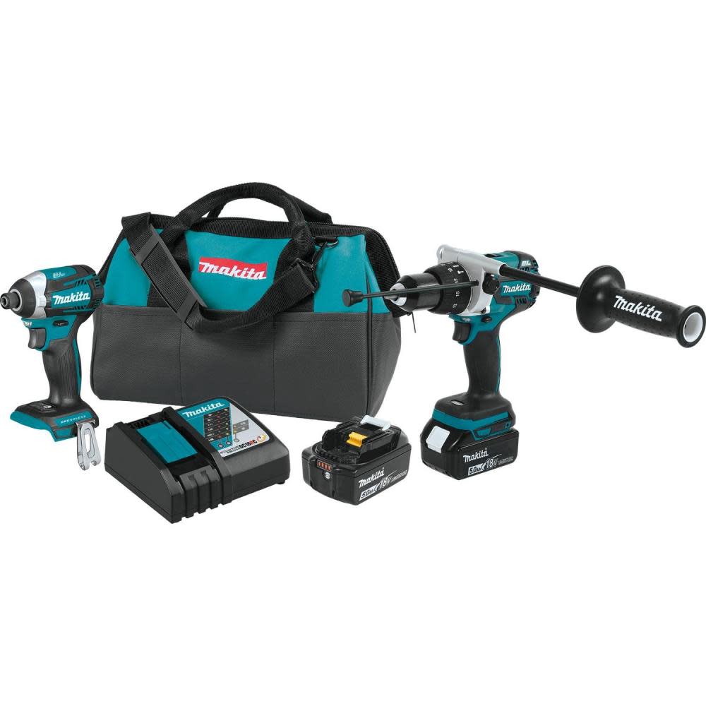 Makita 18V LXT 2 Tool Combo Kit - Flockneti