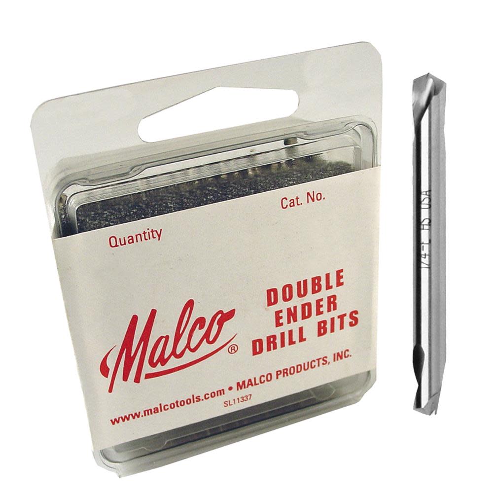 Malco Products Double Ended Polished Drill Bit – 1/8″ - Flockneti