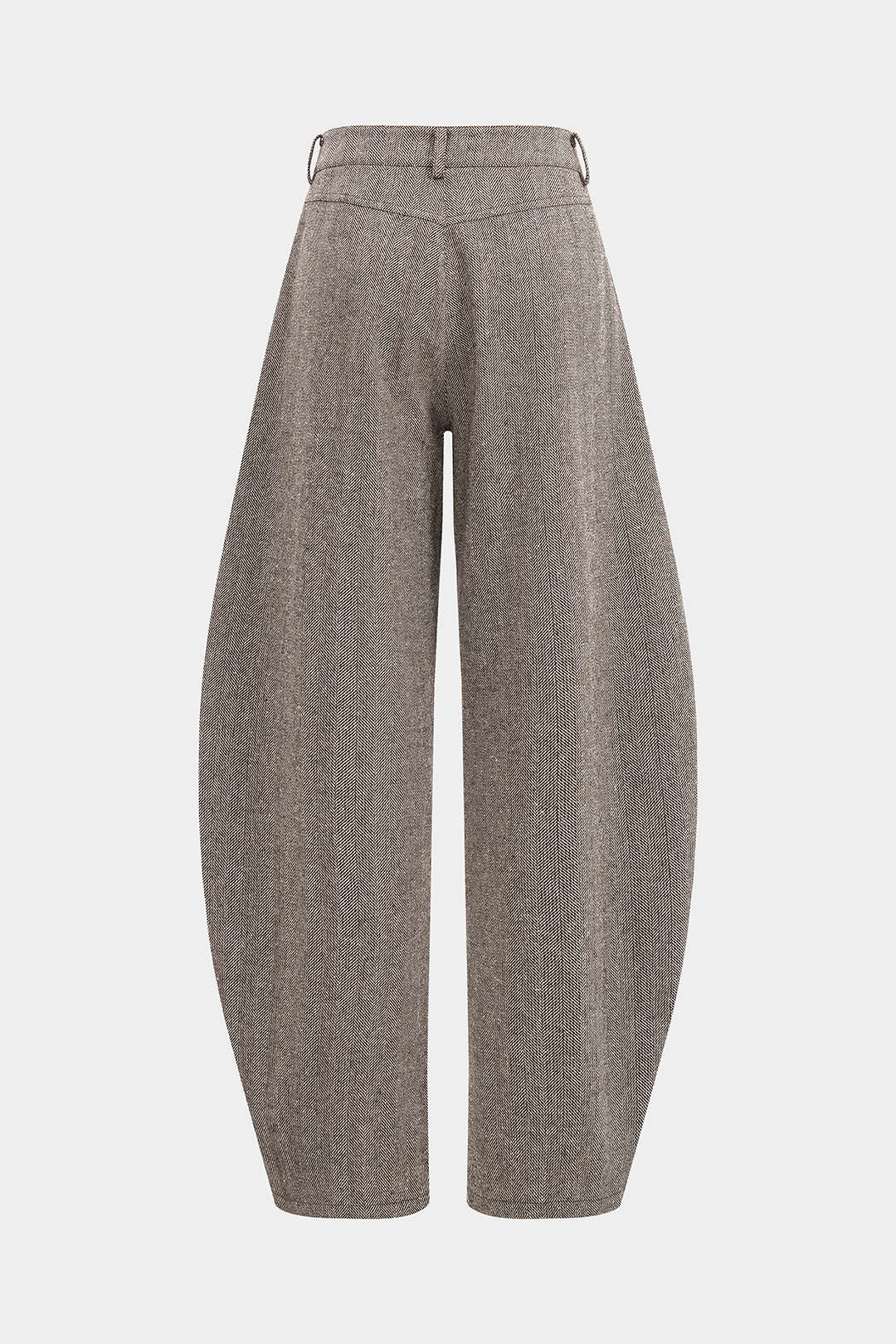 Woolen Metallic Button Pocket Pants - Flockneti