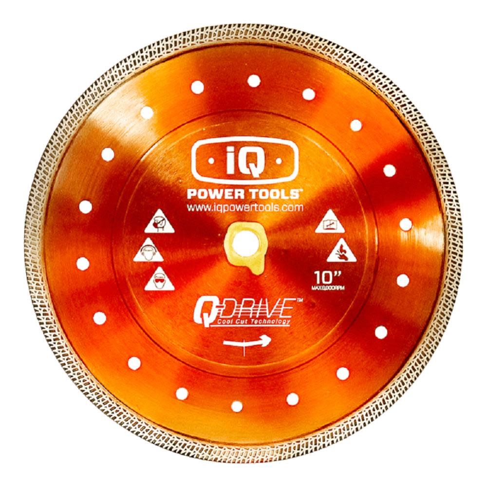 iQ Power Tools 10 In. Q-Drive Combination Blade - Flockneti