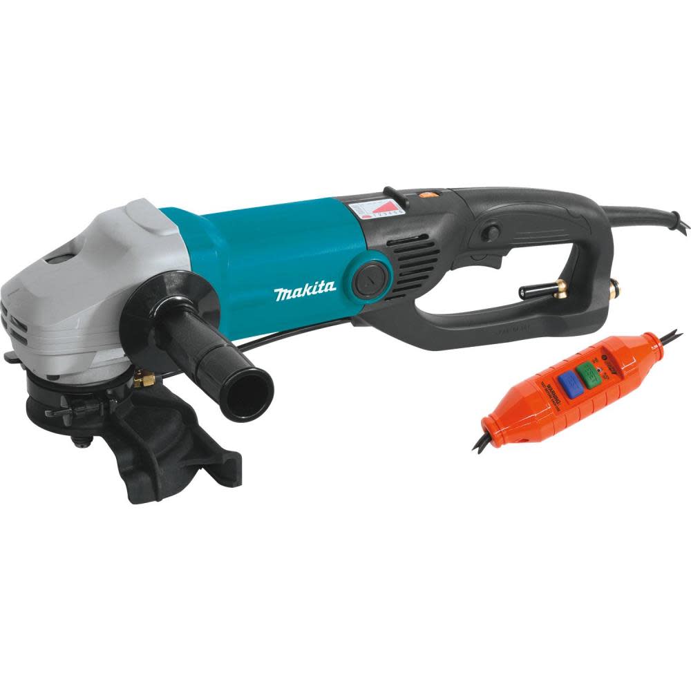 Makita 5 in. Electronic Stone Polisher with Splash Guard - Flockneti