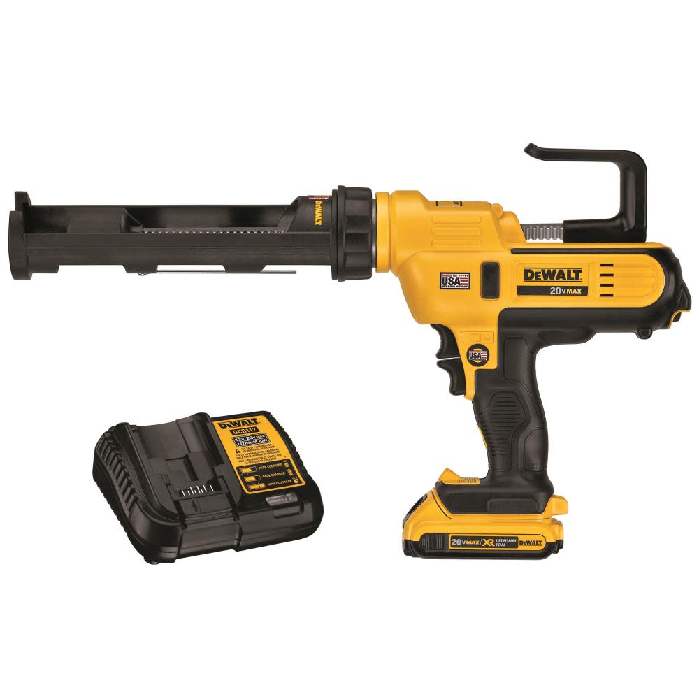 DEWALT 20V MAX* 300 mL / 10 Oz Adhesive Gun Kit - Flockneti
