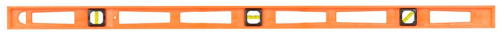 Johnson Level 48 In. Structo-Cast Level Glo Orange - Flockneti