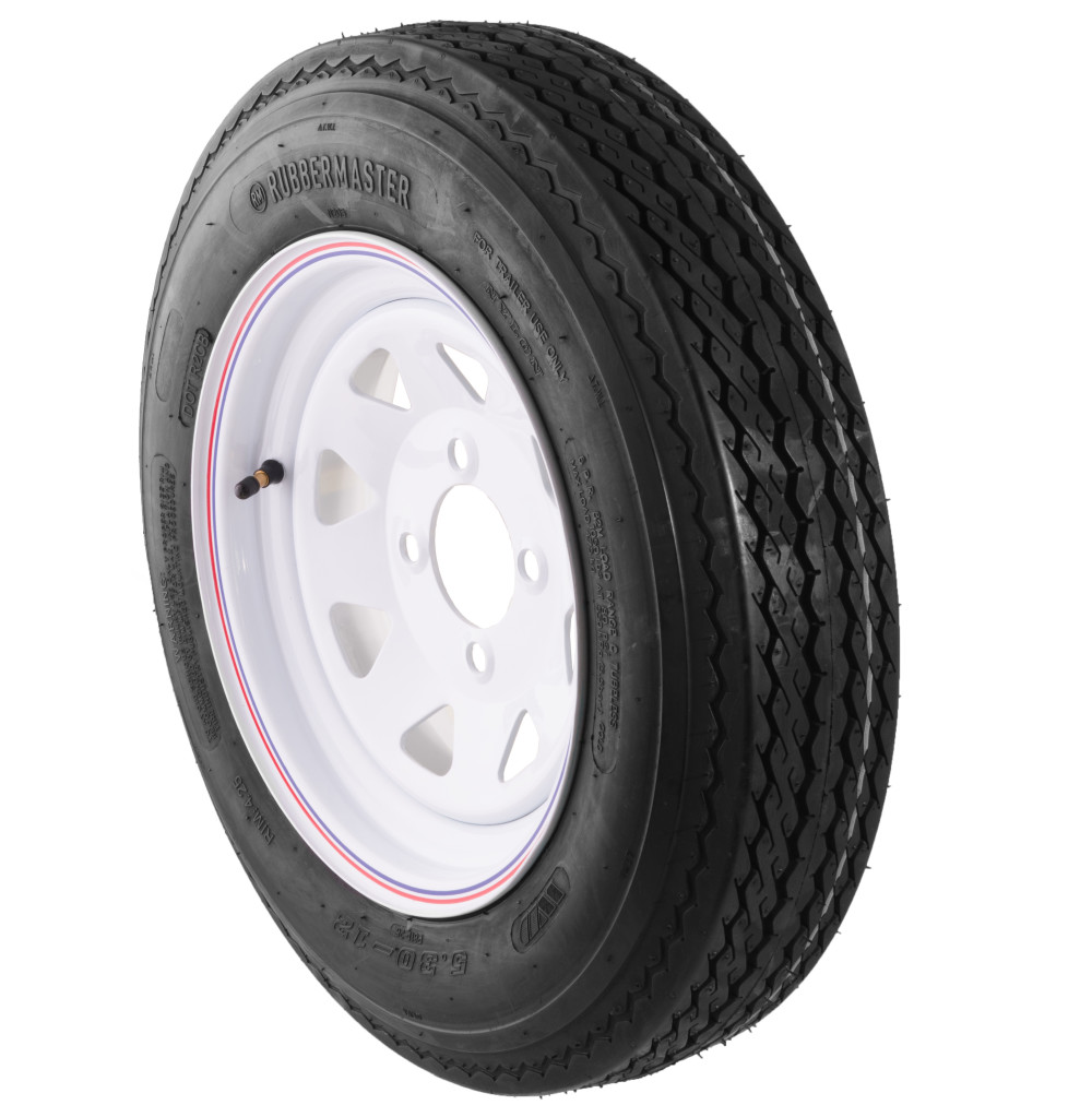 Rubbermaster S378 480-12 6P High Speed Trailer Tire – Tire Only - Flockneti