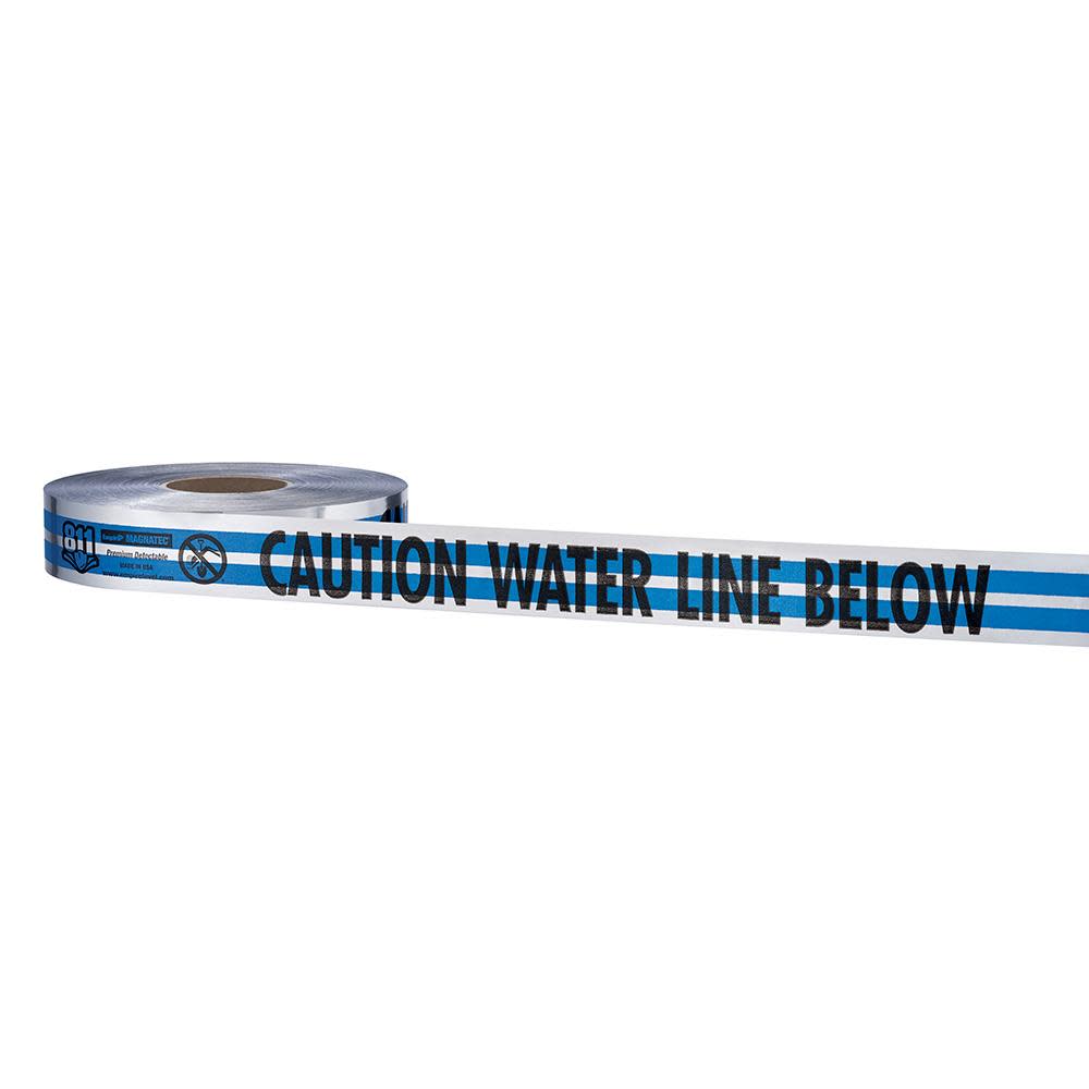 Empire Level MAGNATEC Premium Detectable Tape Water Line - Flockneti