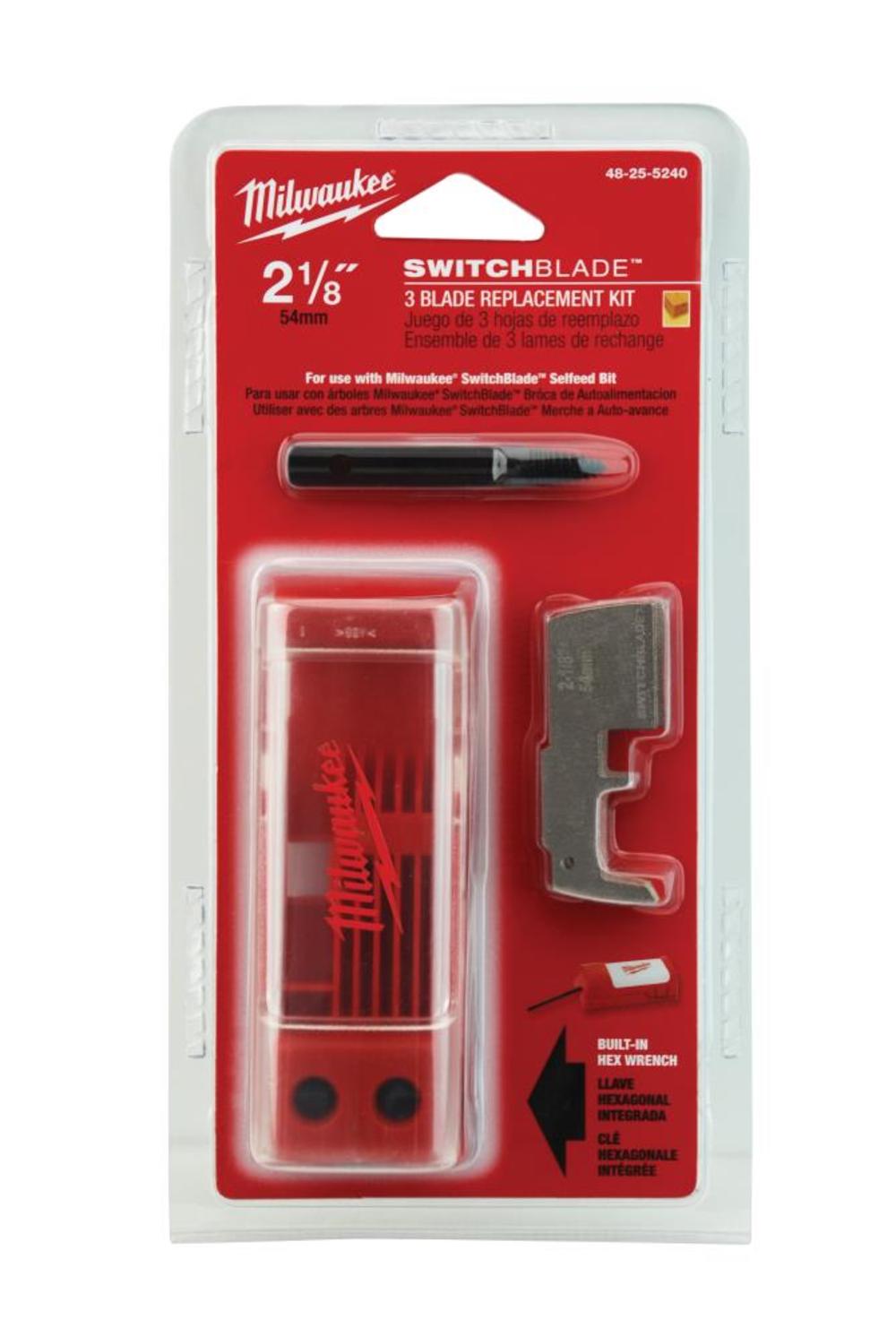 Milwaukee 2-1/8 in. SwitchBlade 3 Blade Replacement Kit - Flockneti