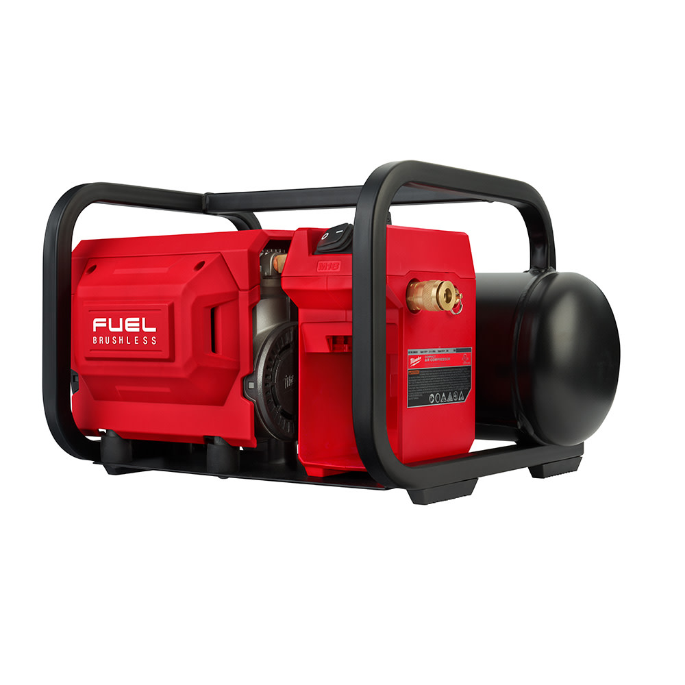 Milwaukee M18 FUEL 2 Gallon Compact Quiet Compressor (Bare Tool) - Flockneti