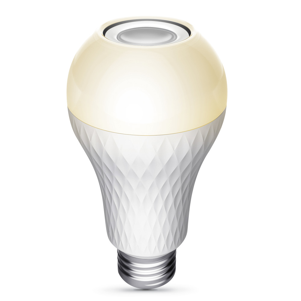 Feit Electric 60W A19 3000K LED Light Bulb with Speaker 1pk - Flockneti