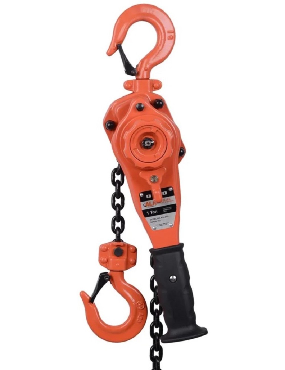 Atlas Lifting and Rigging Lever Hoist .75 Ton 1760 lbs 15′ Chain - Flockneti