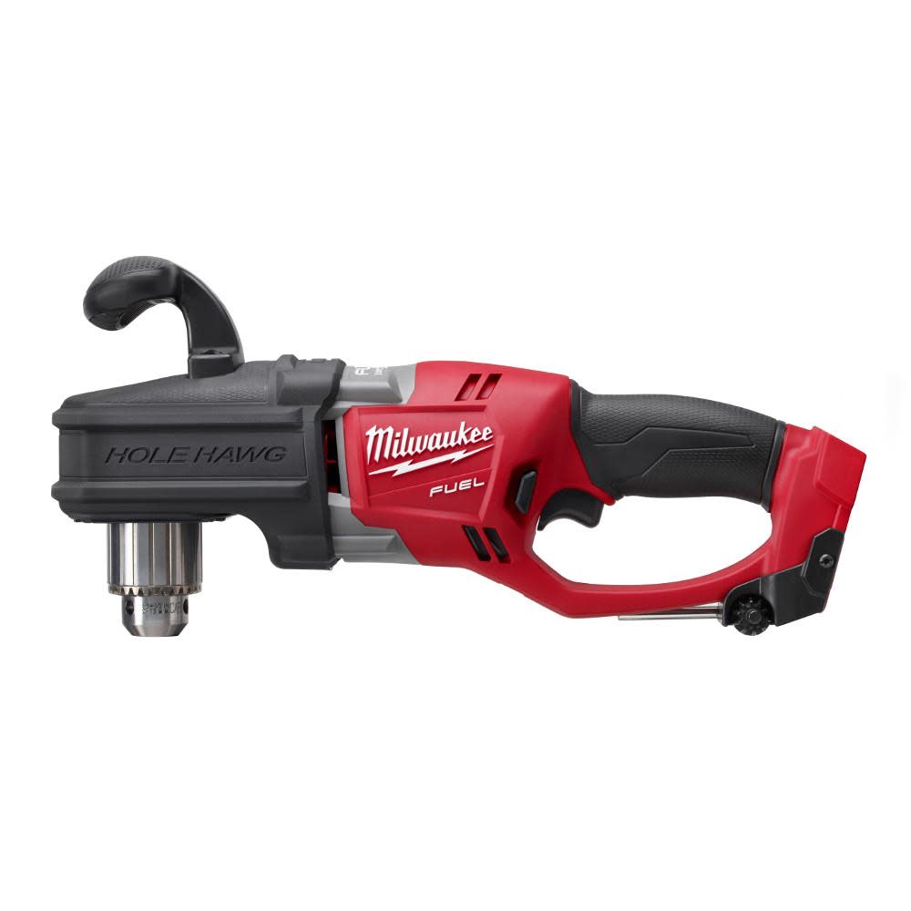 Milwaukee M18 FUEL Hole Hawg Right Angle Drill with 1/2In Keyed Chuck (Bare Tool) - Flockneti