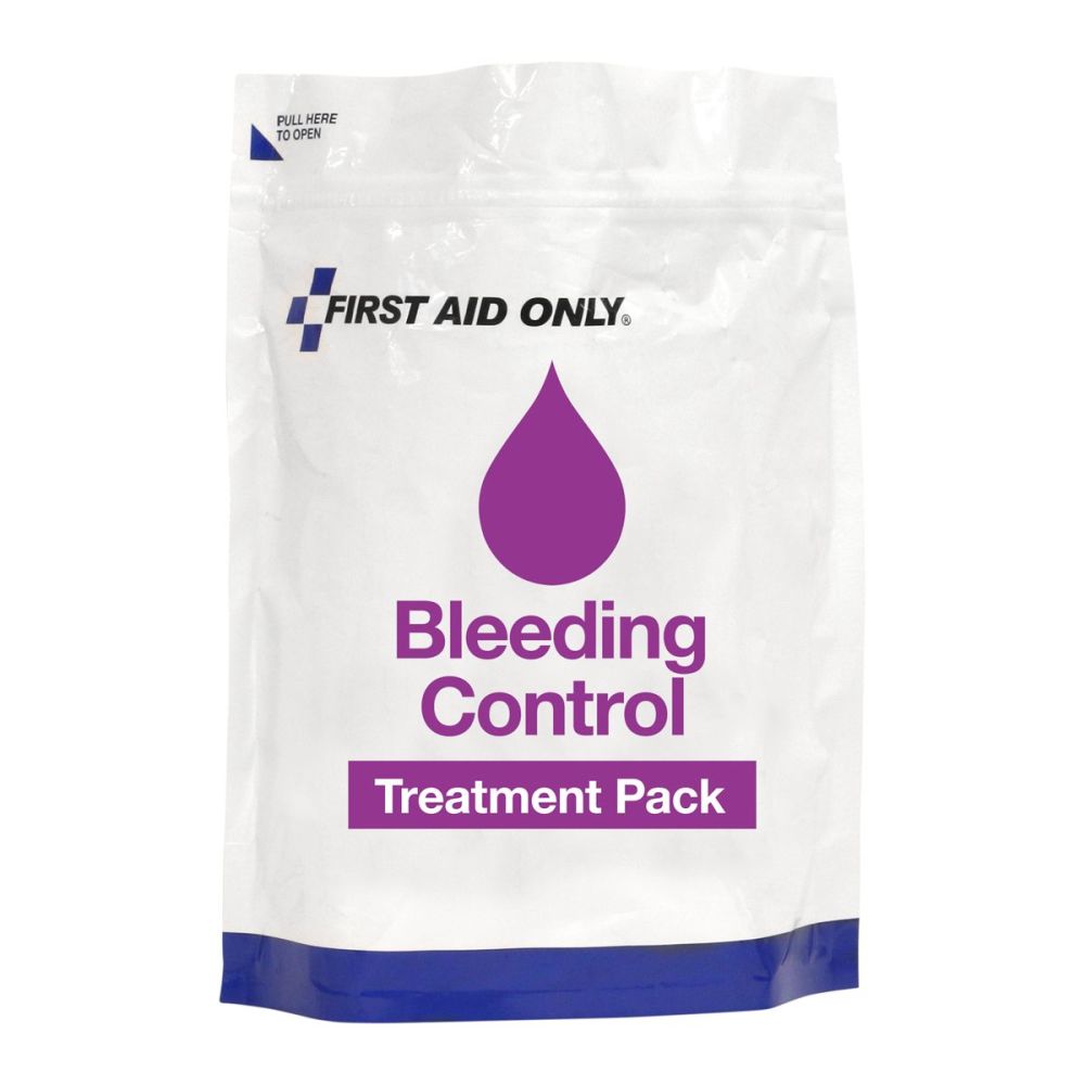 First Aid Only Bleeding Control Treatment Pack Kit - Flockneti