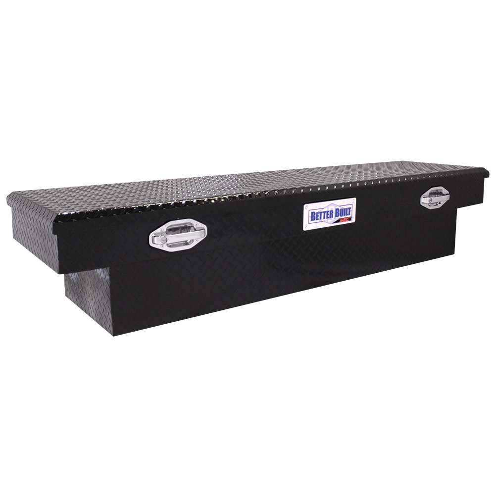 Better Built 61.5″ SEC Saddle Truck Tool Box GLOSS BLACK - Flockneti