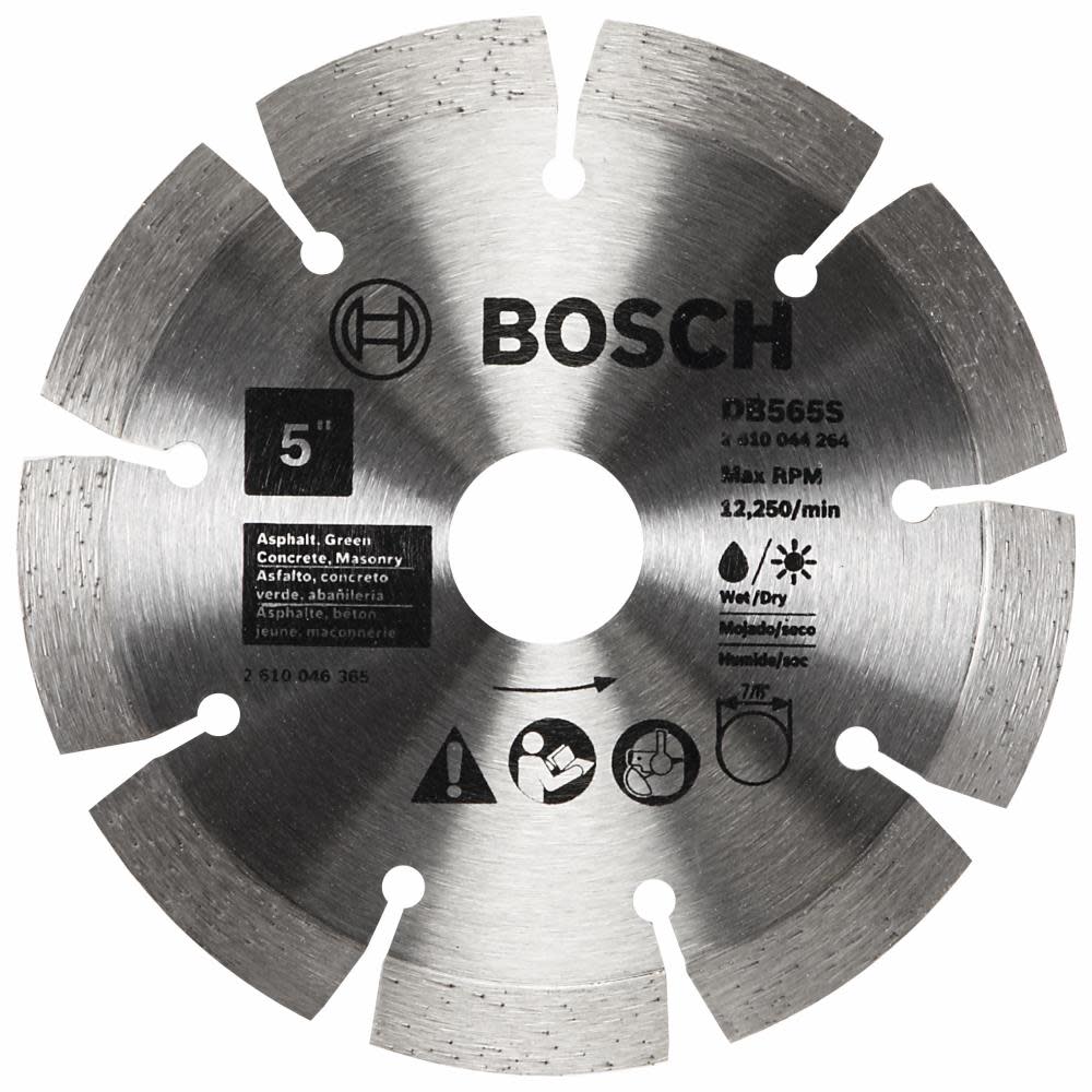 Bosch 5″ Standard Segmented Rim Diamond Blade for Soft Materials - Flockneti