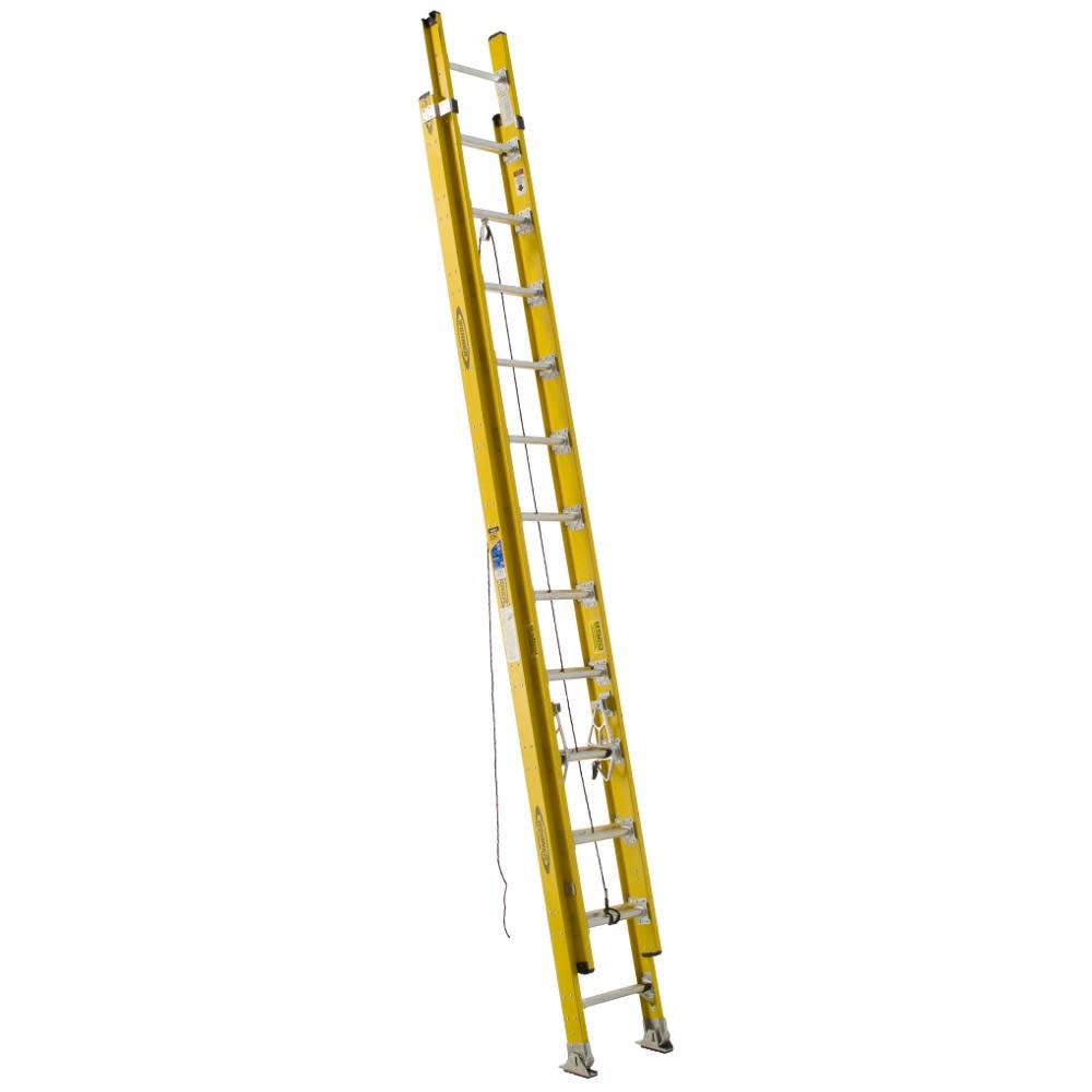 Werner 24 Ft. Type IAA Fiberglass Extension Ladder - Flockneti