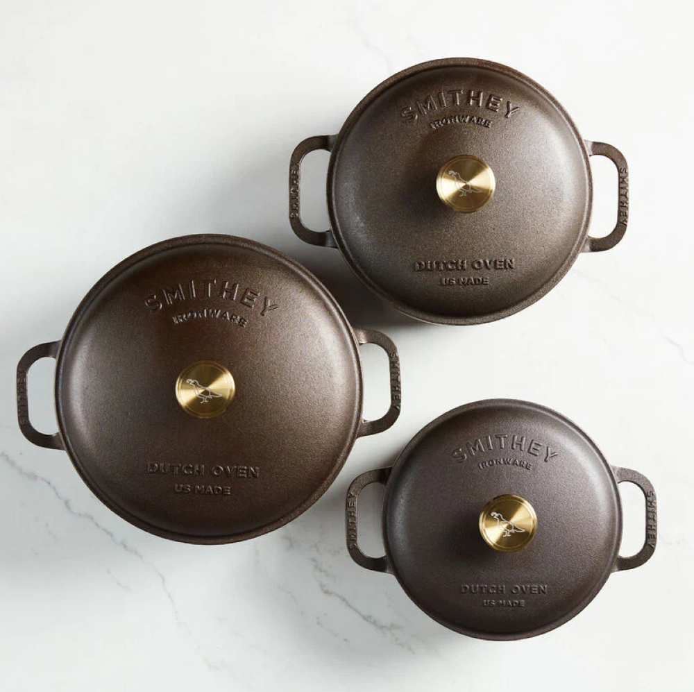 Smithey Ironware Dutch Oven 7.25 Quart - Flockneti