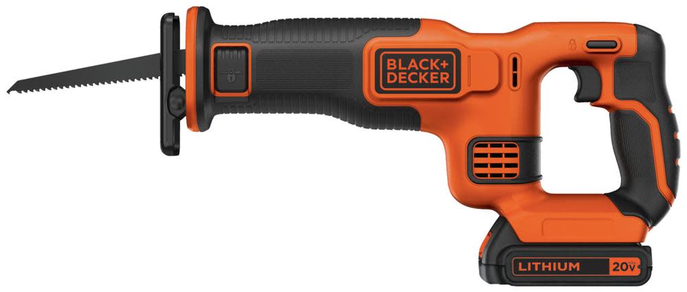 Black and Decker 20V MAX Reciprocating Saw Lithium Cordless Kit - Flockneti