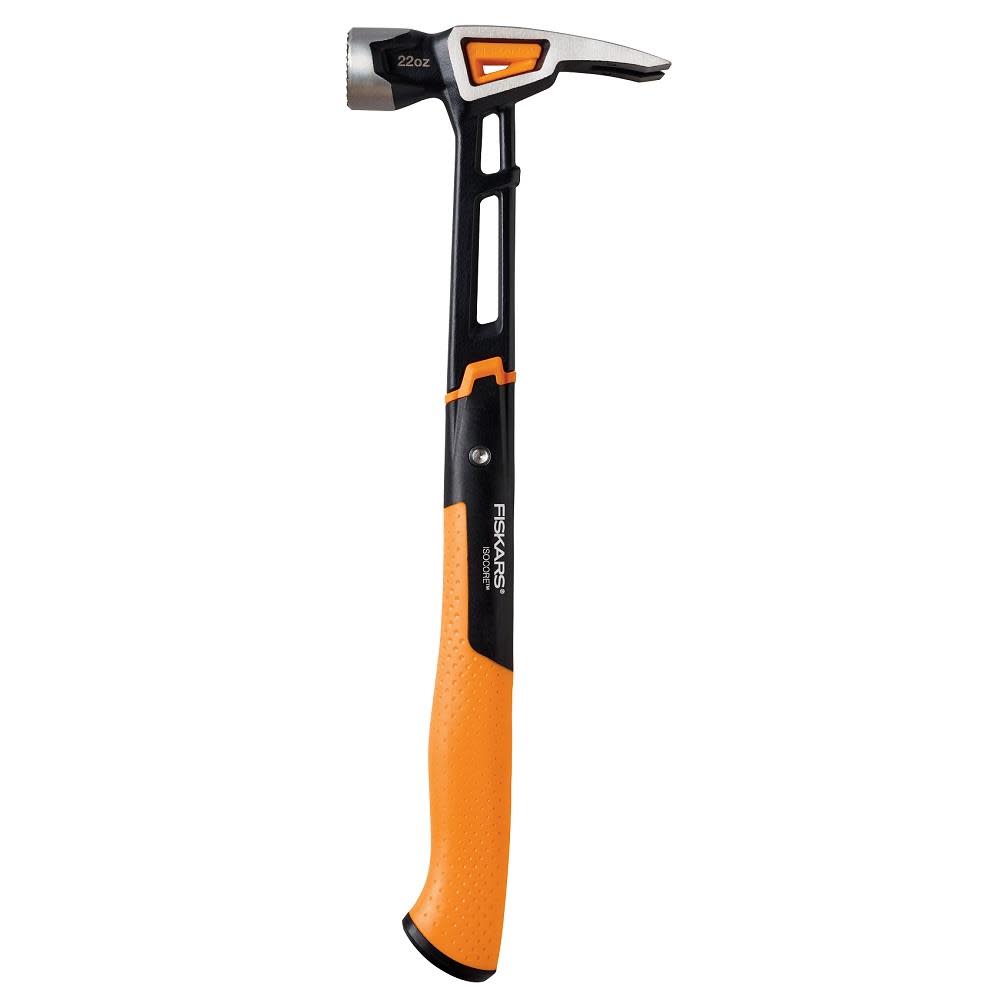Fiskars 22 oz 16 In. Milled Framing Hammer - Flockneti