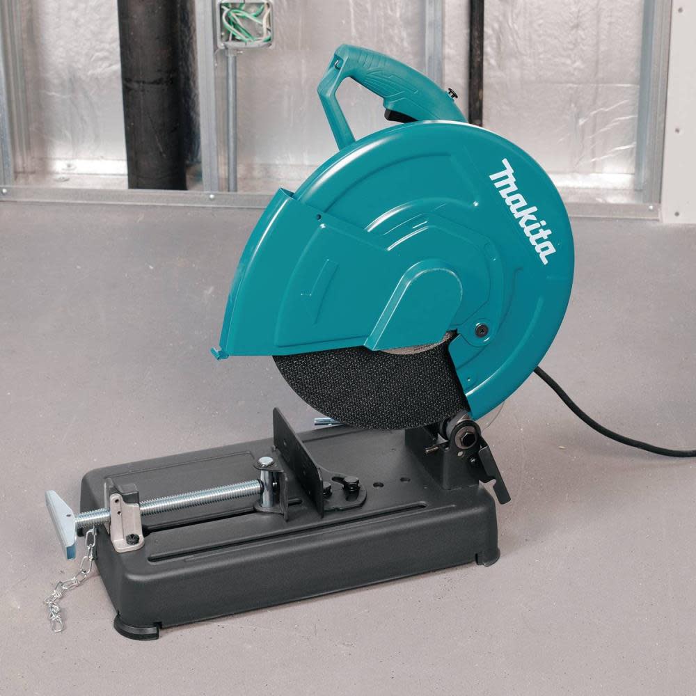 Makita 14 In. Cut-Off Saw with 4-1/2 In. Paddle Switch Angle Grinder - Flockneti