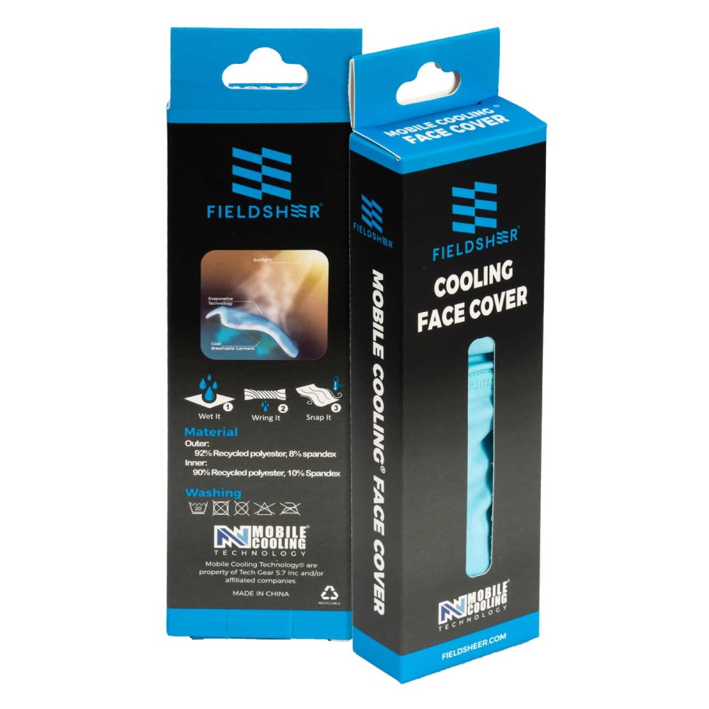 Mobile Cooling Cooling Face Mask Unisex White - Flockneti