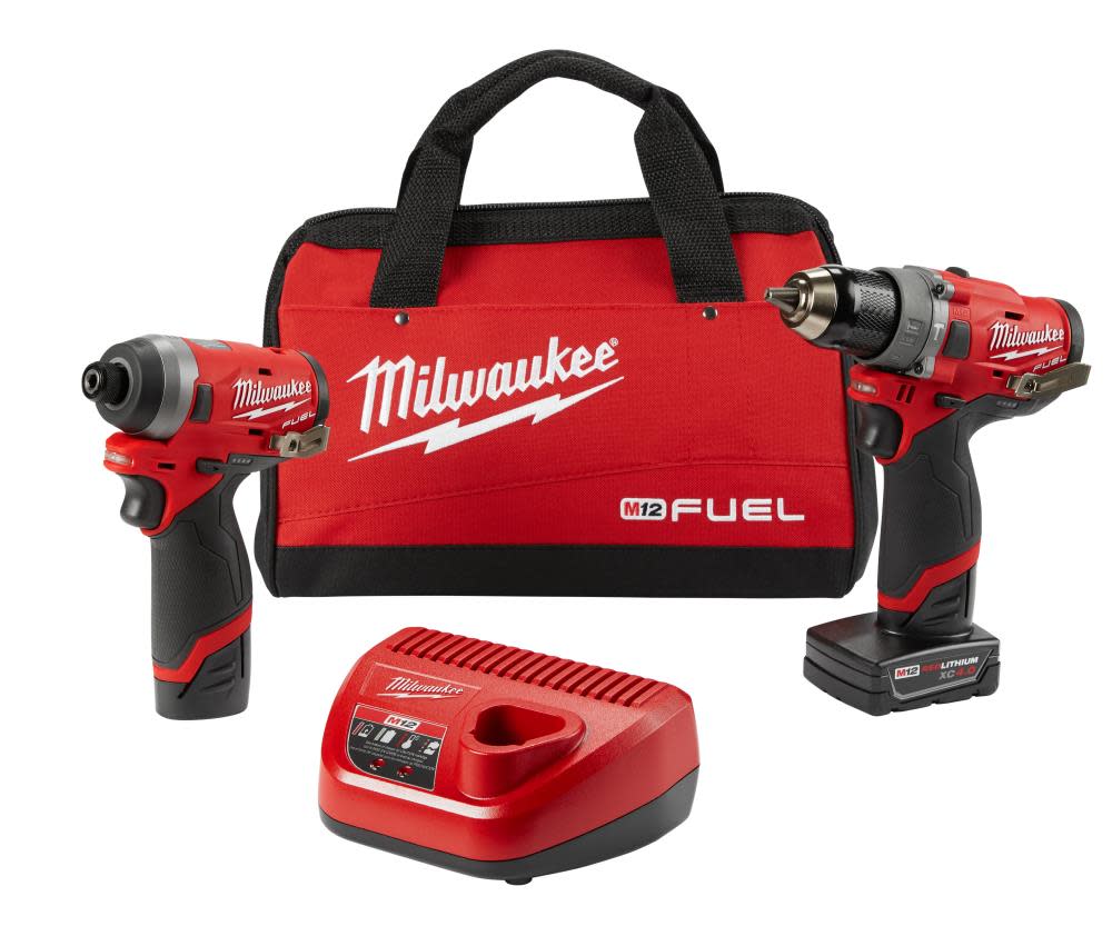 Milwaukee M12 FUEL 2 Tool Combo Kit - Flockneti