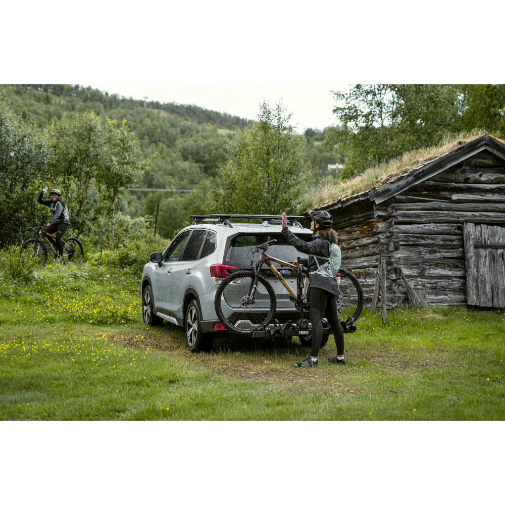 Thule DoubleTrack Pro XT Black 2 Bike Hitch Bike Rack - Flockneti