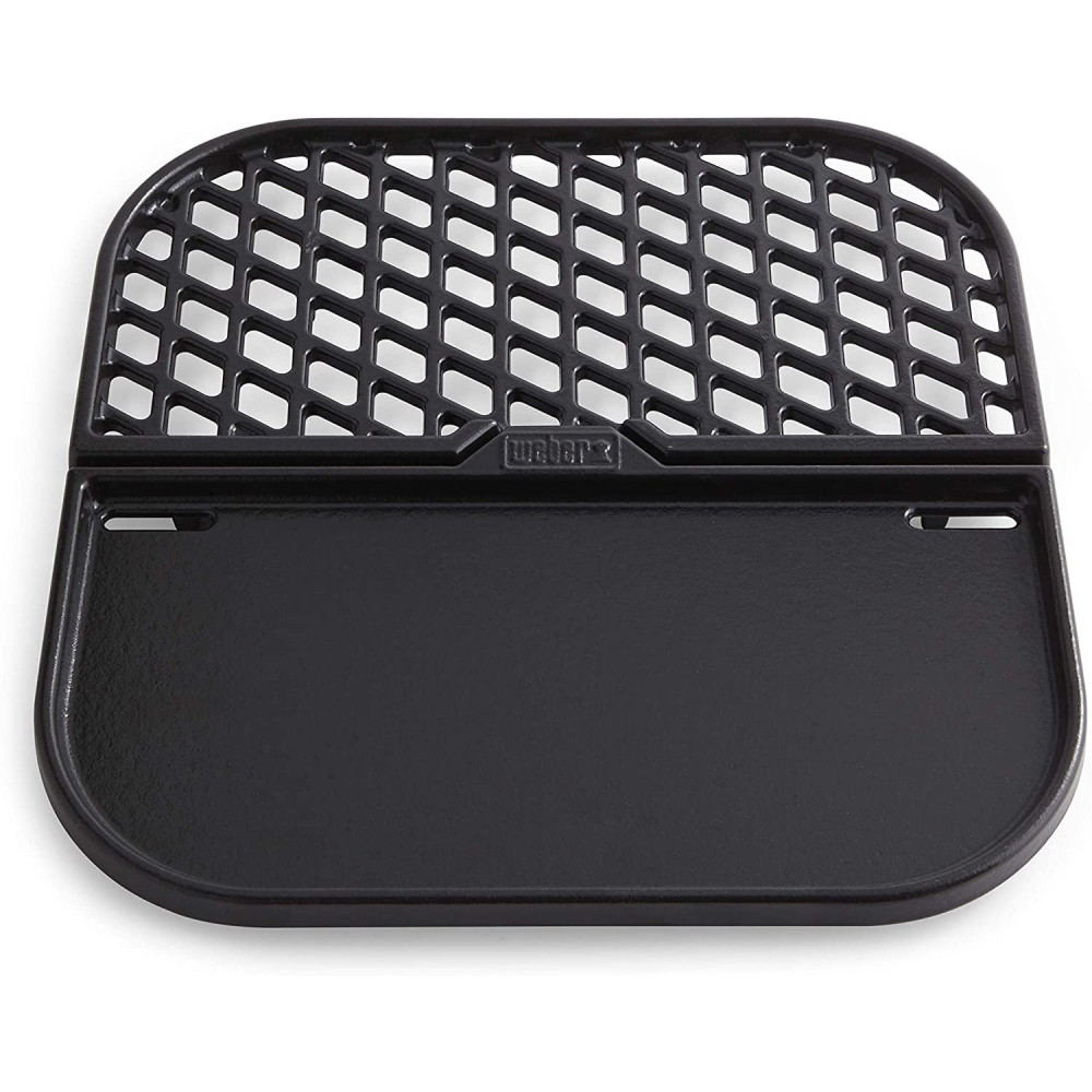 Weber Cast Iron Grill and Griddle Station - Flockneti