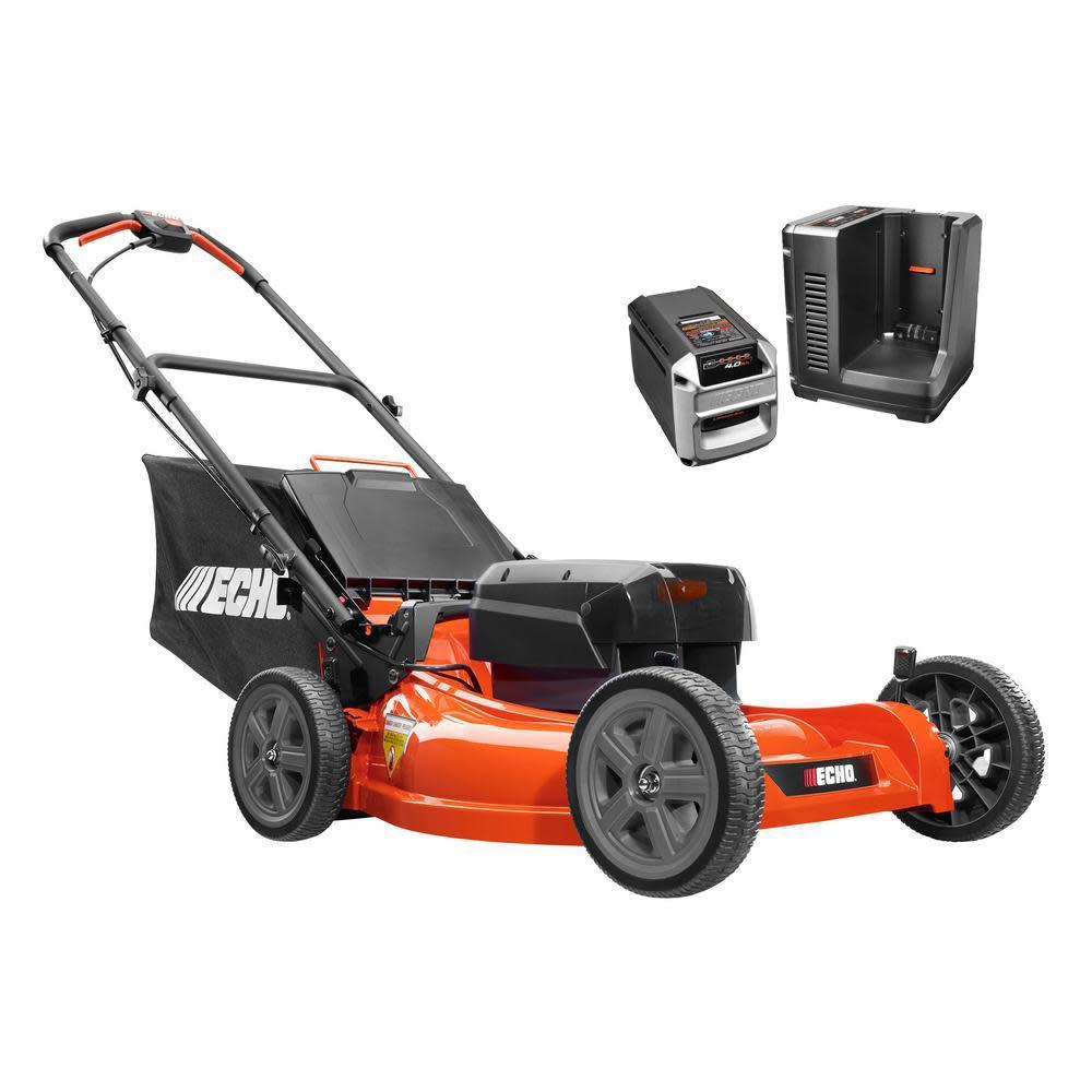 Echo 58V 21″ Cordless Lawn Mower Kit with Battery & Charger - Flockneti