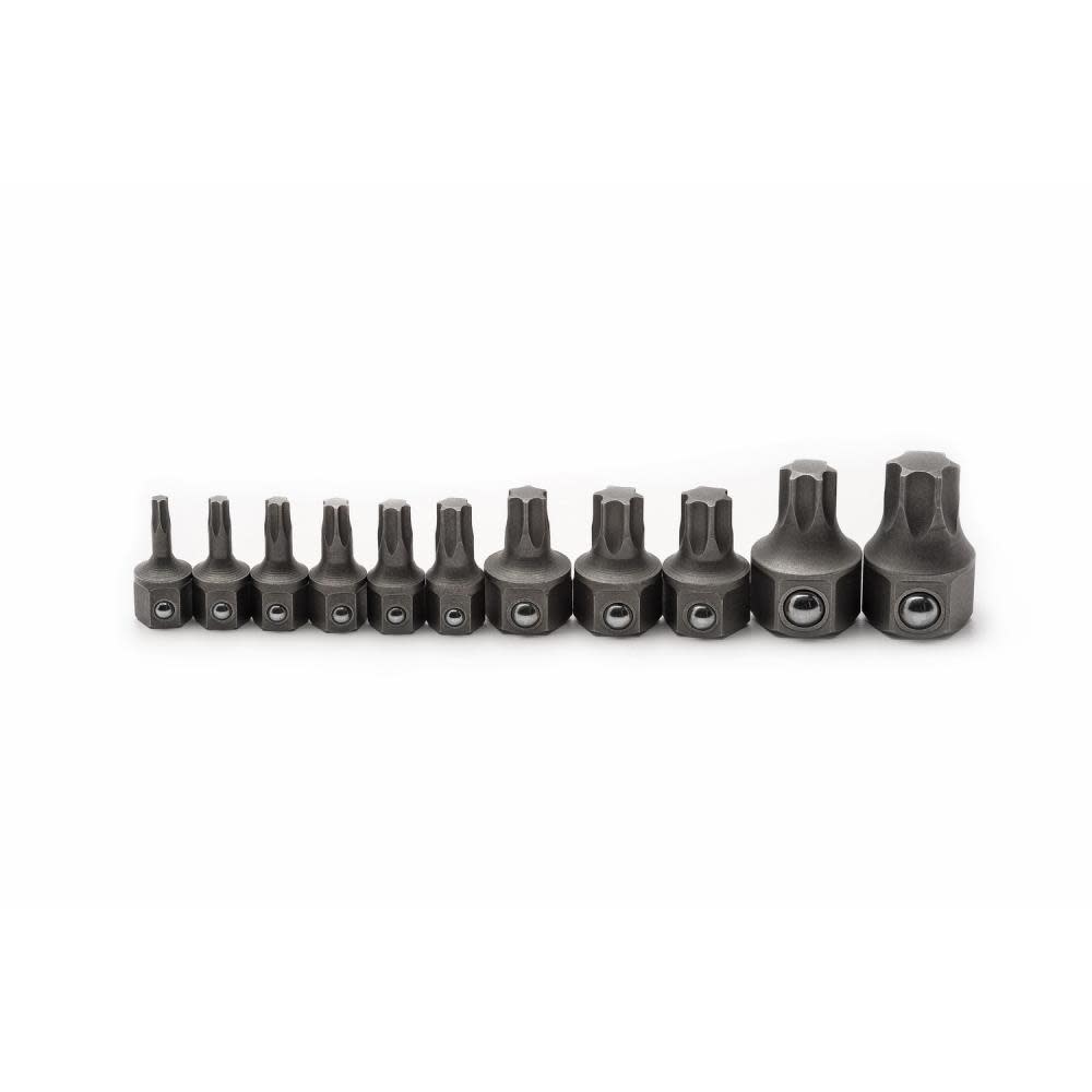 GEARWRENCH 11 Piece Torx Insert Bit Set for 6 & 12 Point Wrenches - Flockneti