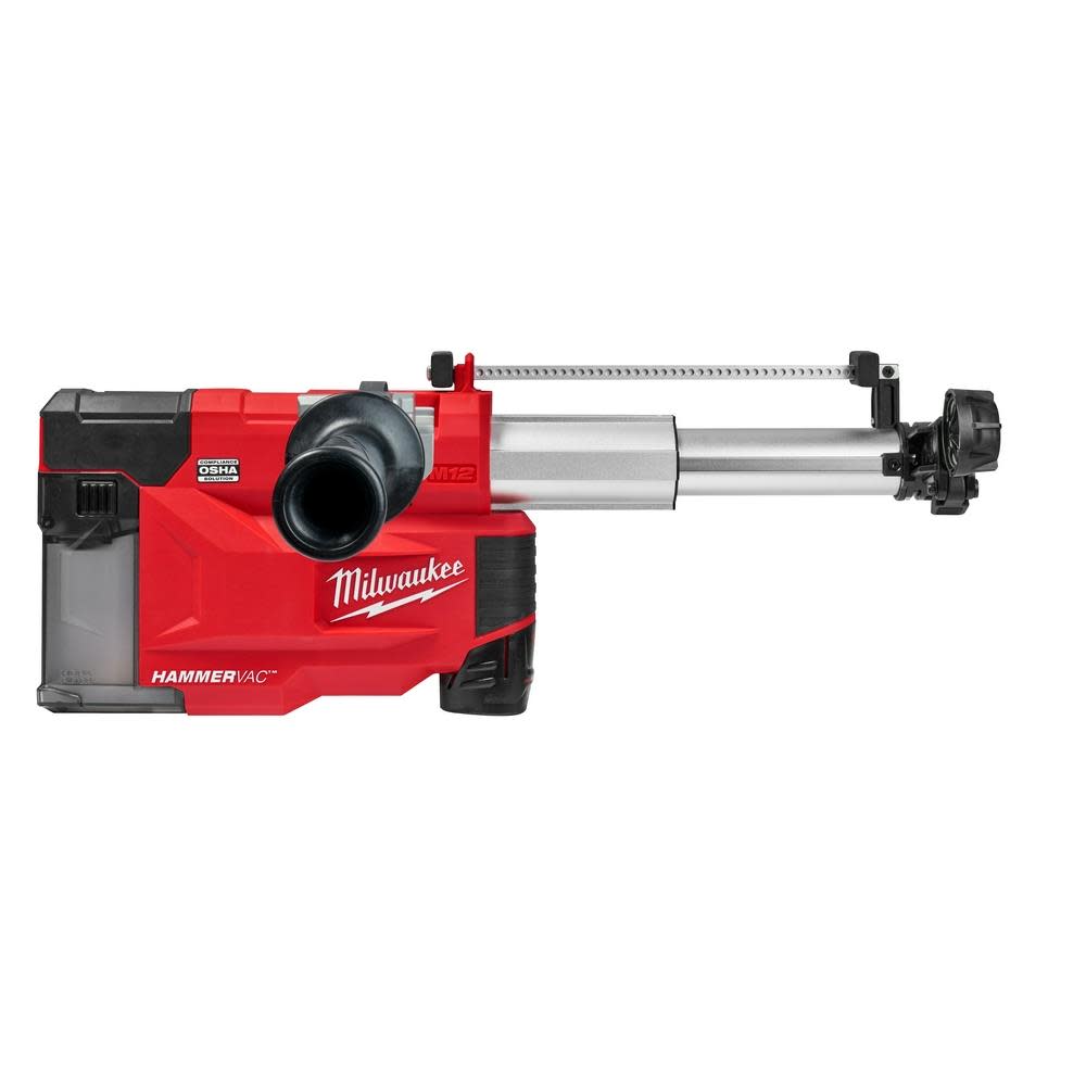 Milwaukee M12 HAMMERVAC Universal Dust Extractor Kit 2509-22 - Flockneti