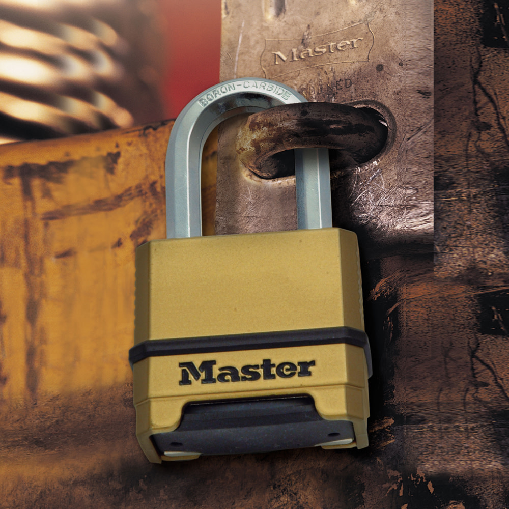 Master Lock Magnum Padlock 2″ Key Alike Locking Combination - Flockneti
