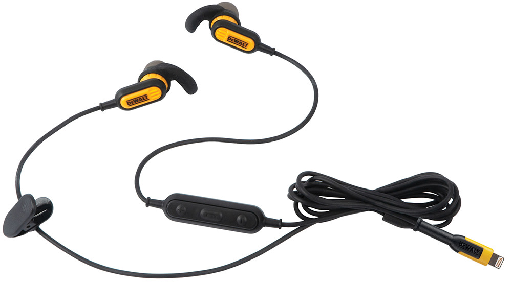 DEWALT Jobsite Earphones for Lightning - Flockneti