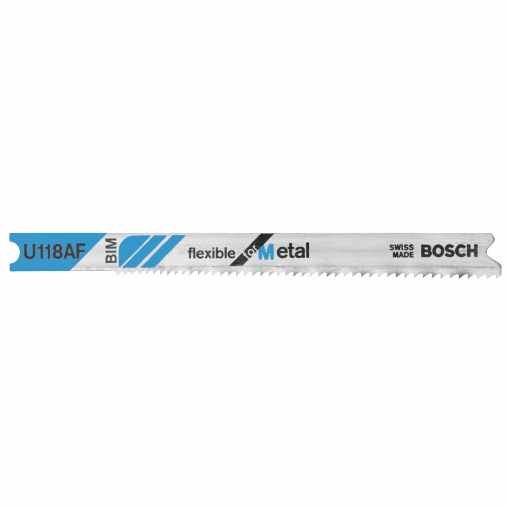Bosch Jig Saw Blades 5pc 2 3/4″ 17 24P TPI Flexible for Metal U shank - Flockneti