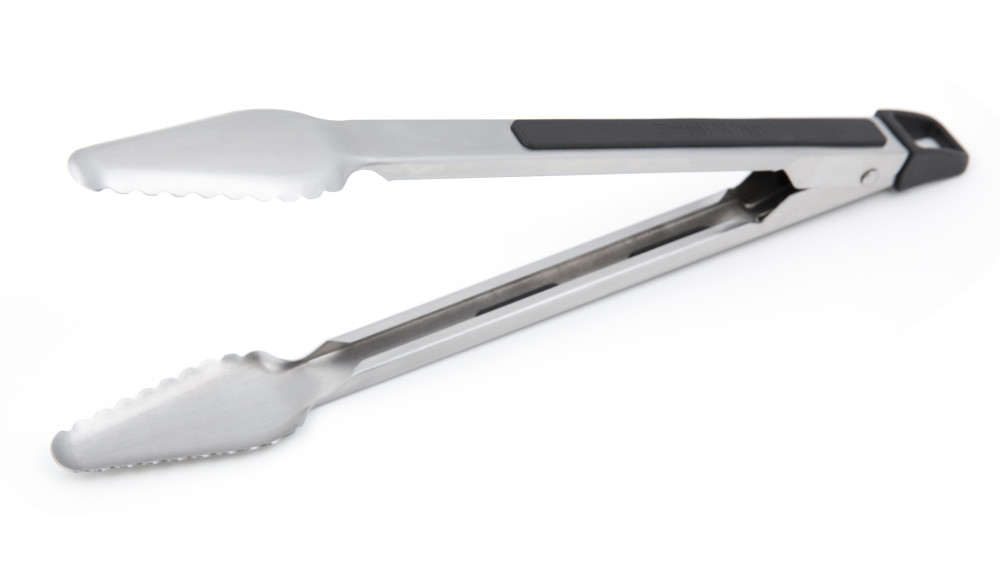 Broil King 12 in Stainless Steel Baron Precision Baron Tongs - Flockneti