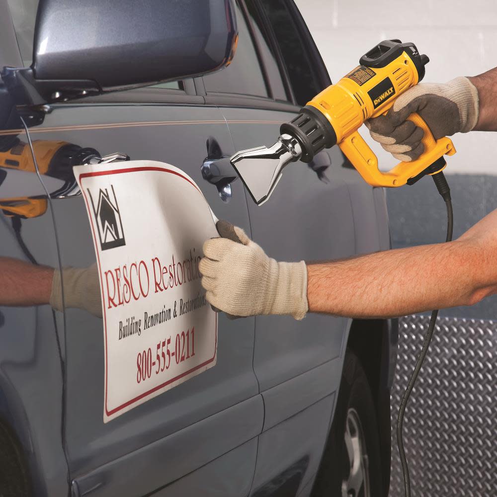 DEWALT Heat Gun Kit with LCD Display - Flockneti
