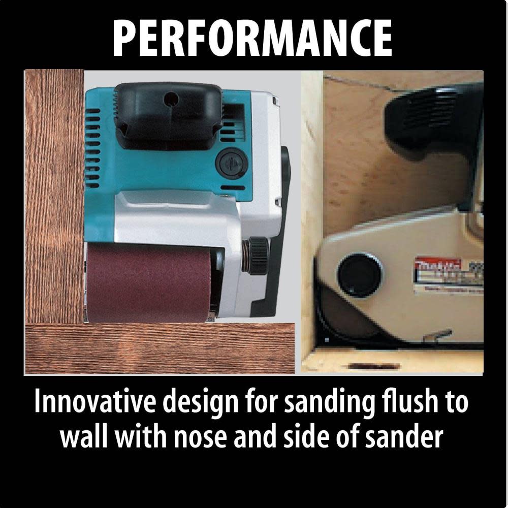 Makita 3 In. x 24 In. Belt Sander - Flockneti