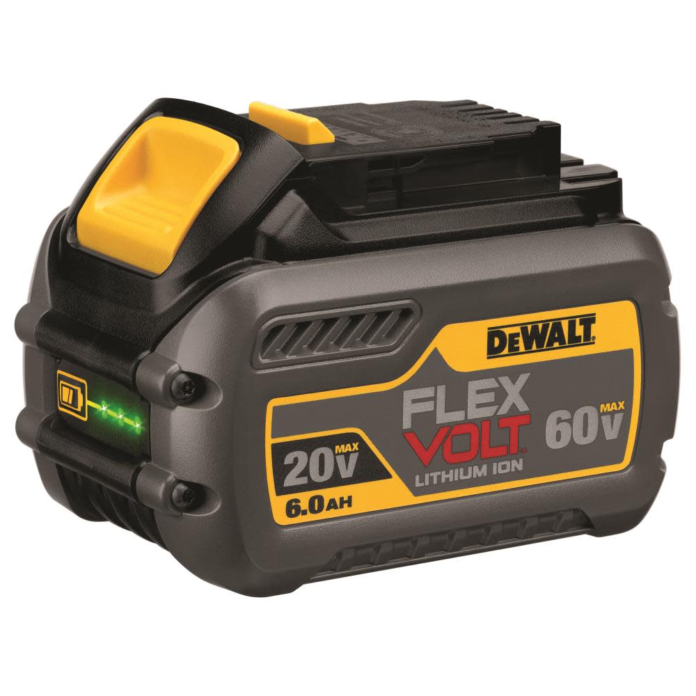 DEWALT 20V/60V MAX* FLEXVOLT 6.0 Ah Battery - Flockneti
