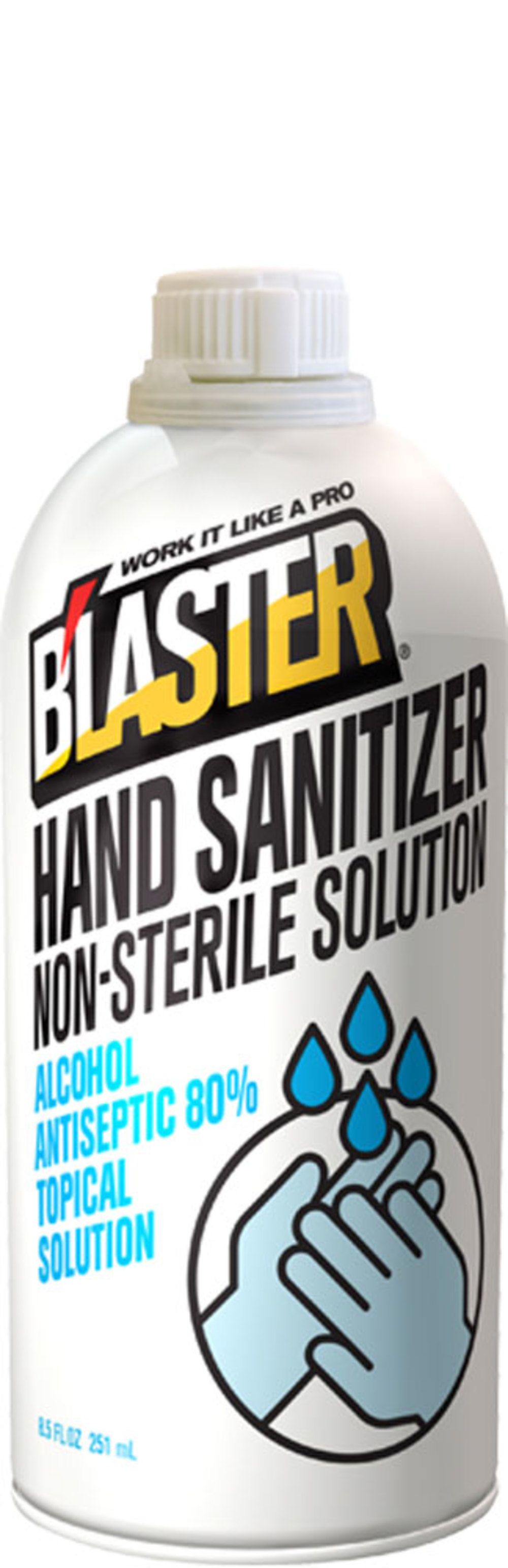 Blaster Liquid Hand Sanitizer Without Pump 8oz 12pk - Flockneti
