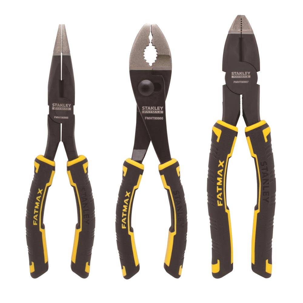 Stanley 3 piece Pliers Set - Flockneti