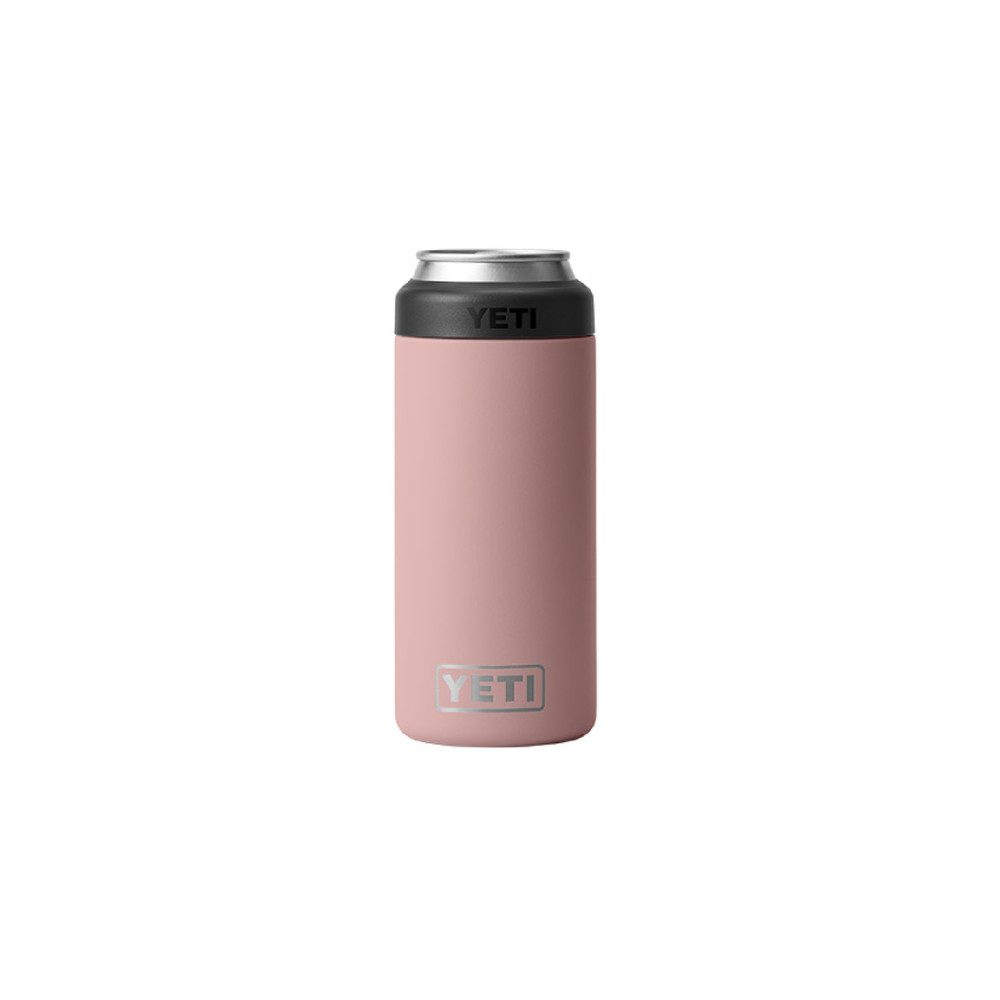 Yeti Sandstone Pink Rambler 12oz Colster Slim Can Insulator - Flockneti