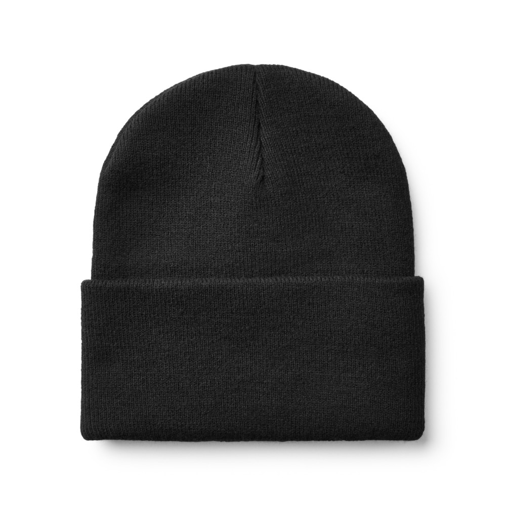 Yeti Logo Black Acrylic Beanie - Flockneti